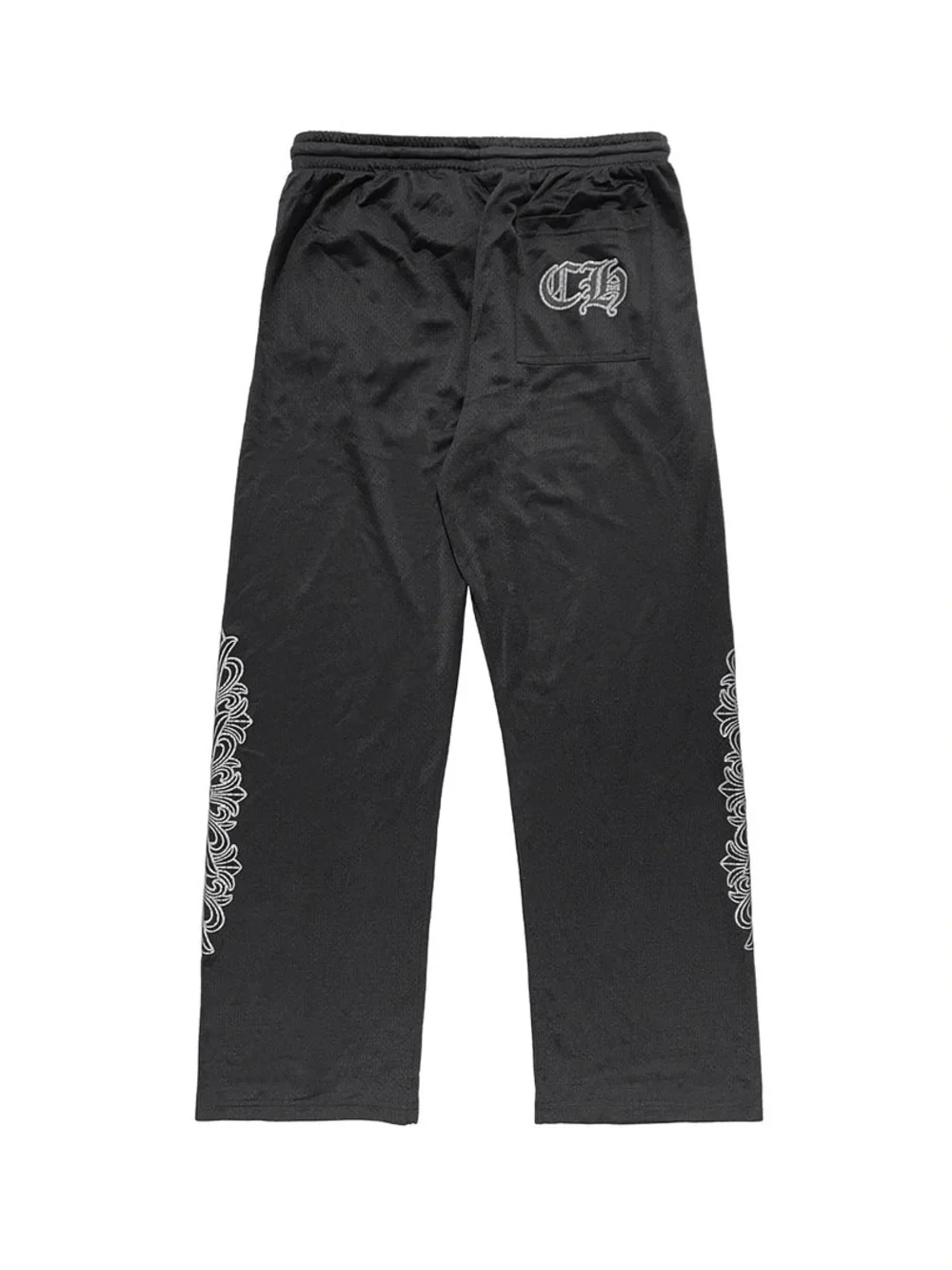 Like new Chrome Hearts mesh varsity pants